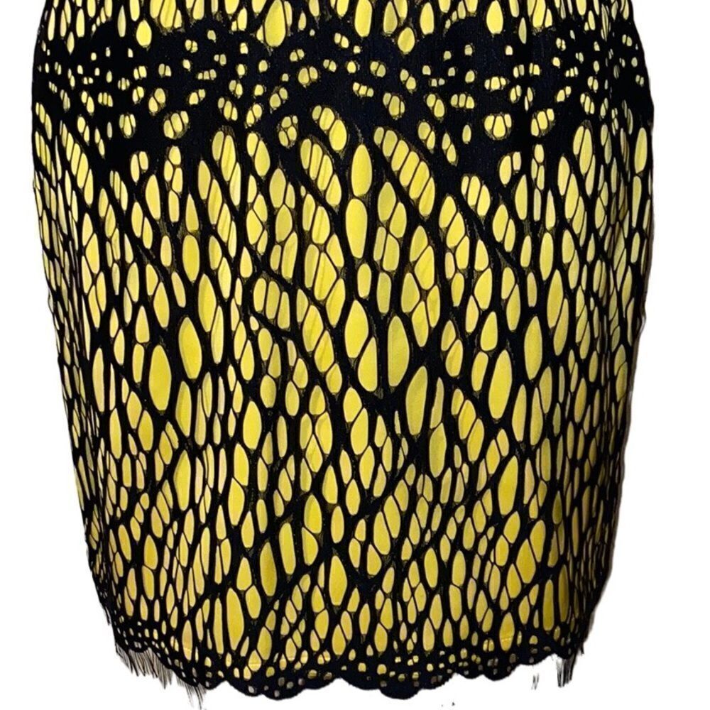 Robert Rodriguez Lace Overlay Mini Skirt - Picture 3 of 9